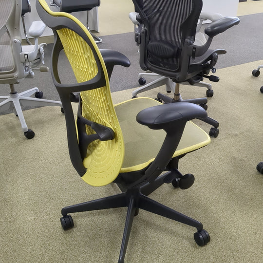 Yellow Herman Miller Mirra Chair - Product Photo 6