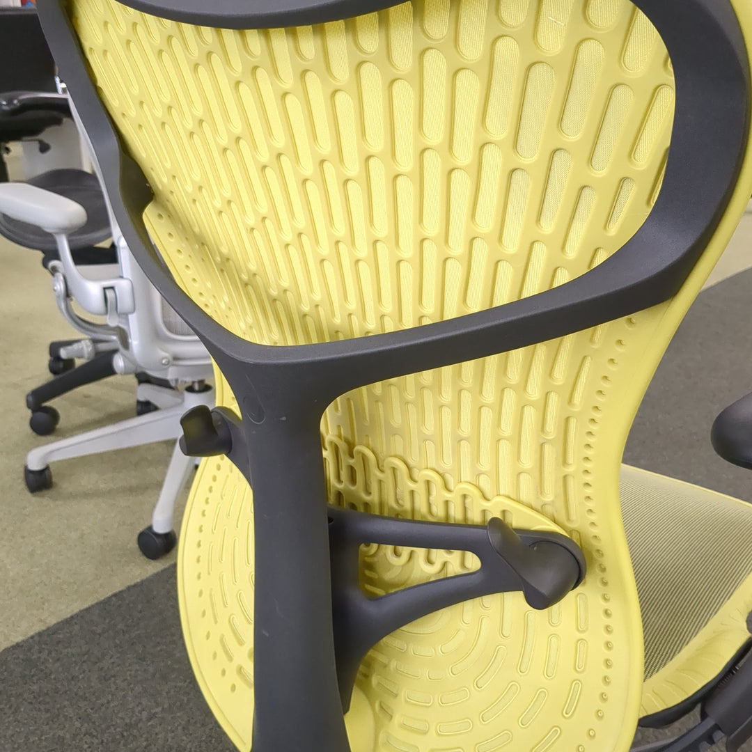 Yellow Herman Miller Mirra Chair - Product Photo 11