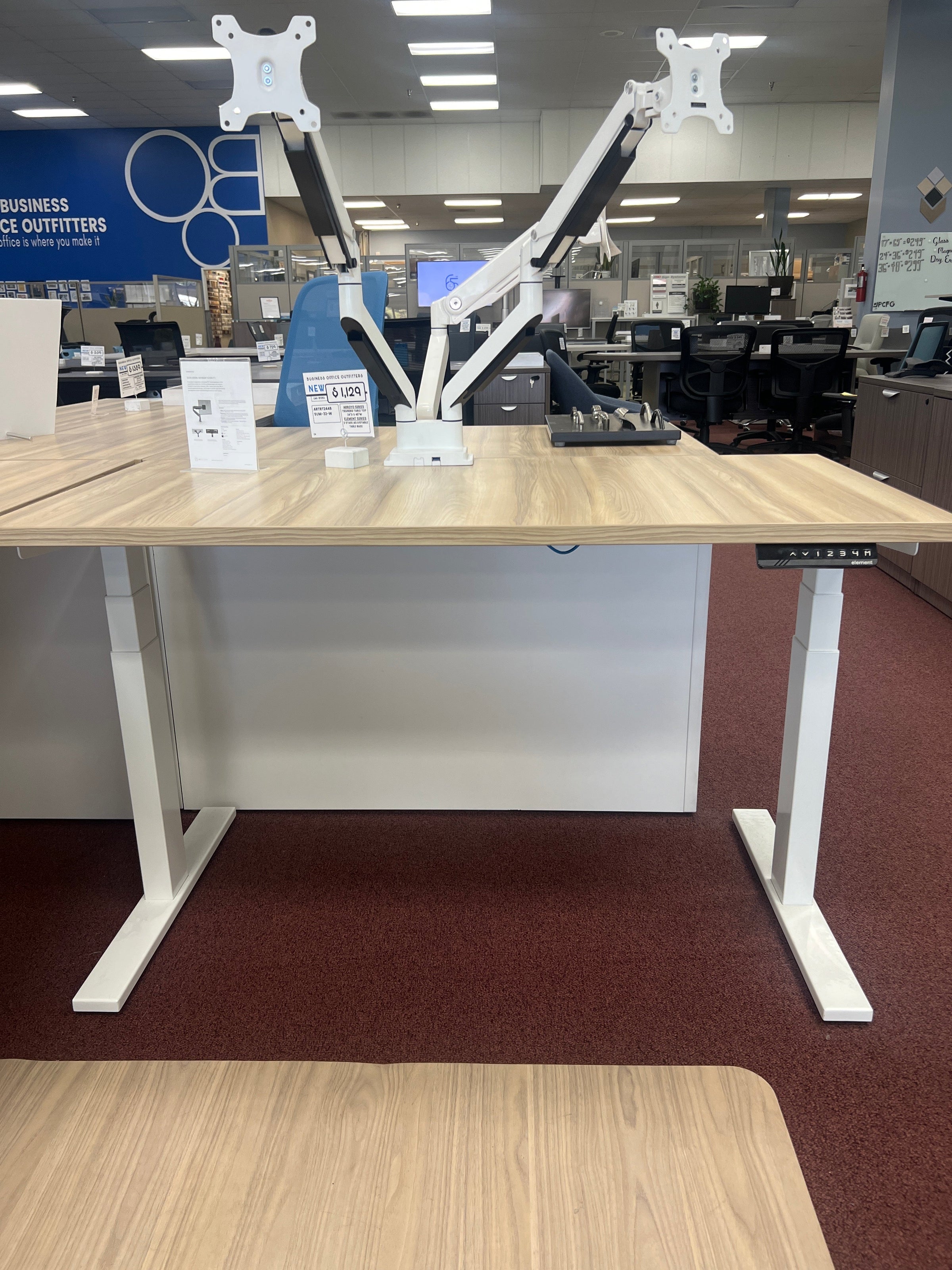 Maverick Commercial Grade Sit-Stand Desk 1