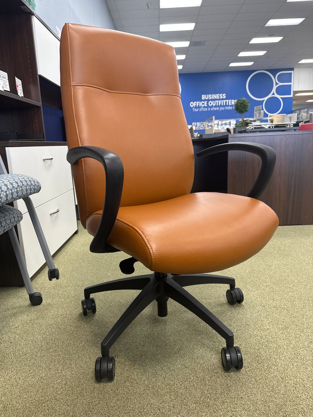 Acclaim Copper Executive Chair (Side View)